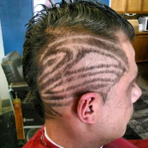 Shark fin Hair Design